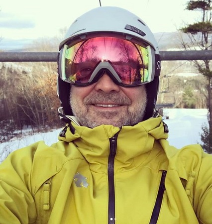 David Yount while snow skiing