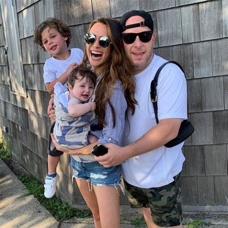 Noah and Melissa enjoying their outing along with their two kids