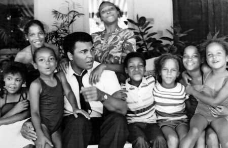 Picture of Muhammad Ali's children