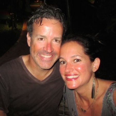 Natalie Compagno with her spouse, Greg Freitas
