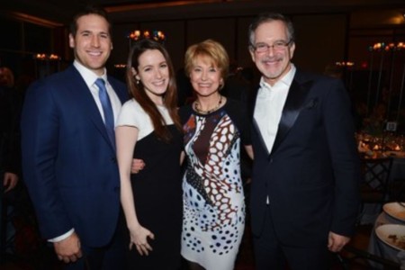 Robert Steinsdoerfer with Rachel's parents, Garry and Jane Trudeau