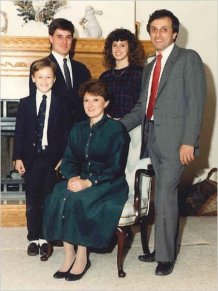 Carl and her wife, Mary along with their three kids