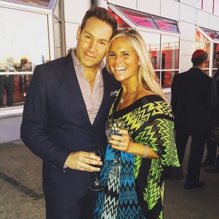 Danielle Baum and her husband, Jeff Rossen together