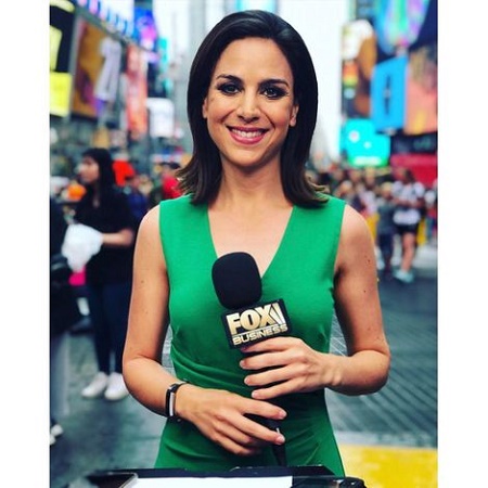 Jackie Deangelis anchoring at Fox Business 