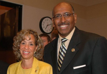 Photo of Michael Steele with his Wife Andrea Steele