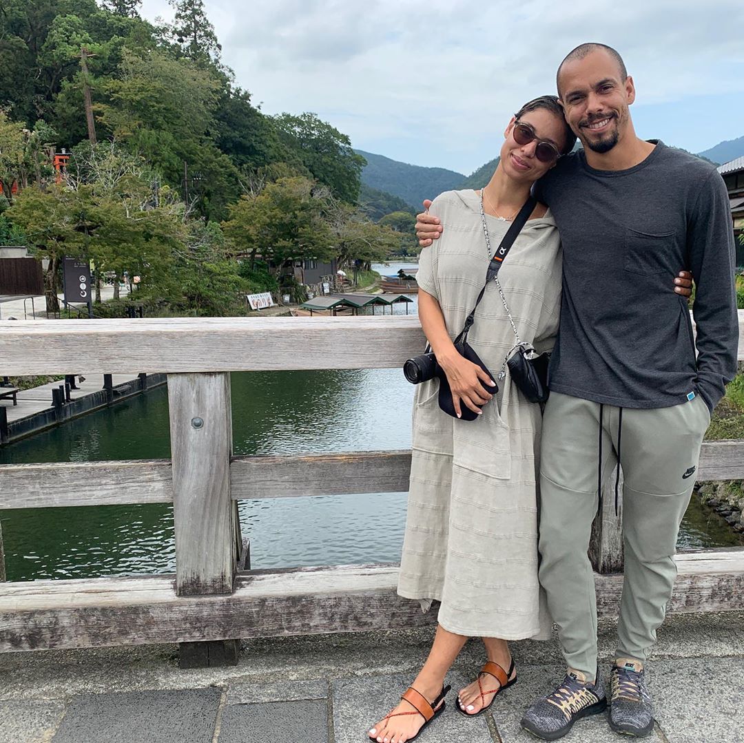 Bryton and Brytni in a vacation in Japan