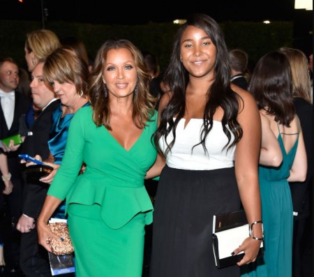 Sasha Gabriella Fox with her mother, Vanessa Williams at the 66th Annual Primetime Emmy Awards