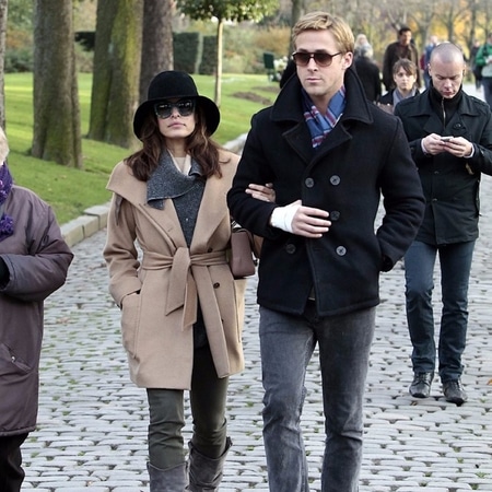 Eva Mendes and Ryan Gosling searching for a house
