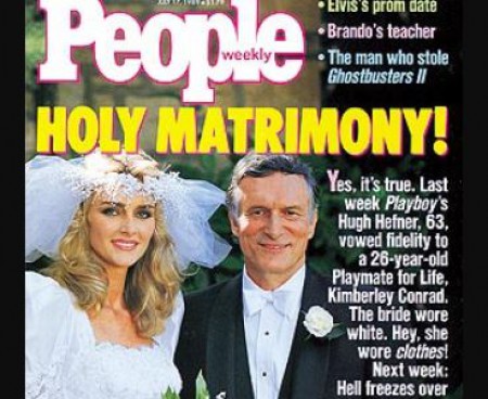 Kimberley Conrad married Hugh Hefner in 1989