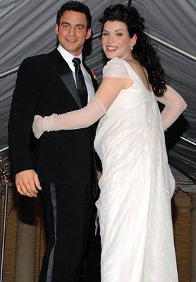 Keith Lieberthal and Julianna Margulies wedding ceremony