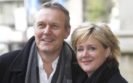 Anthony Head and his partner, Sarah Fisher