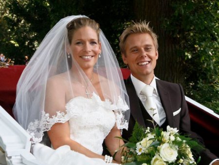 Armin van Buuren and Erika have been married for over eight years