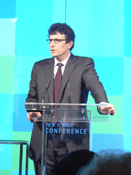 The New Yorker magazine editor speaking at the New Yorker Conference in 2008