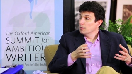 David Remnick, the editor of The New Yorker magazine in an interview with Marc Smirnoff, the Oxford American's editor and founder at Oxford American Summit for Ambitious Writers.