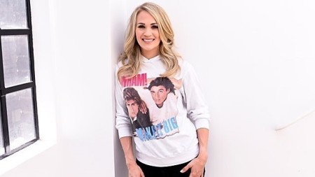 Carrie Underwood promoting the Nicole brand