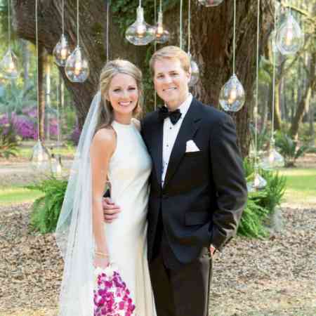 Jason Wimberly and his wife Cameron Wimberly at their wedding