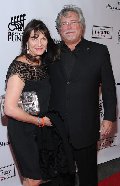 Micky Arison and his wife, Madeleine Arison attending an event.