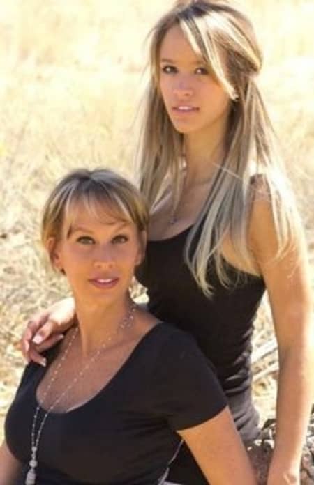 Renee with her step-daughter Paige Wyatt