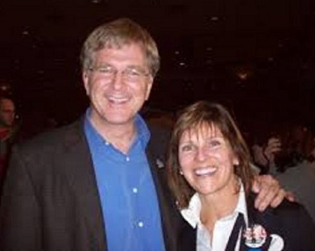 Rick Steves and his ex-wife Anne Steves