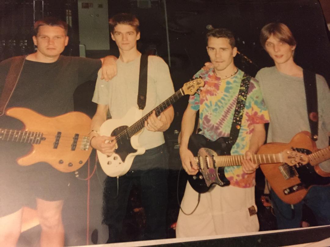 GLYDA Band in the 90's. know more about Jesse Net worth, career, bio, height, parents, family, siblings and many more
