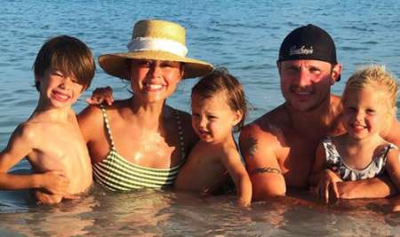 Nick along with his wife and children. Know more about Nick marriage, age, net worth, wife, children, sons, marital affairs and other nuptial details