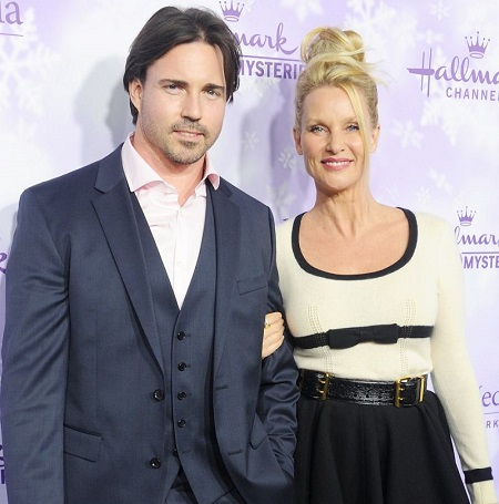 Nicollette Sheridan with her former husband Aaron Phypers