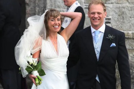 Sarah Smith and Simon Conway at their wedding; Know her husband, marriage, wedding, kids