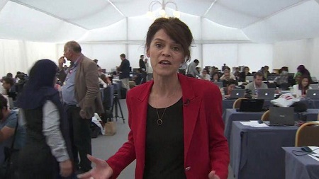 Barbara Plett Usher reporting at Iran nuclear talks