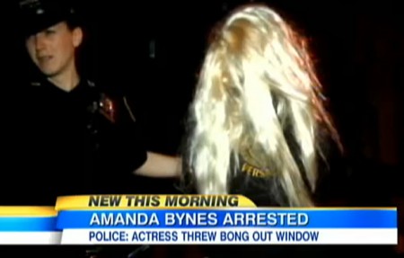 Amanda Bynes arrested image