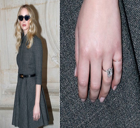 Jennifer Lawrence's Engagement ring.Know about her engagement ring.