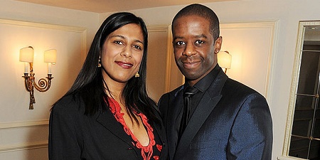 Father, Adrian Lester and mother, Lolita Chakrabarti