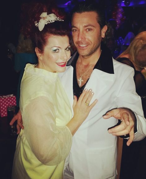 Cleo Rocos posted a picture with Gino via Instagram on 16 April 2016.know about her married,wedding,husband,love life in this article.