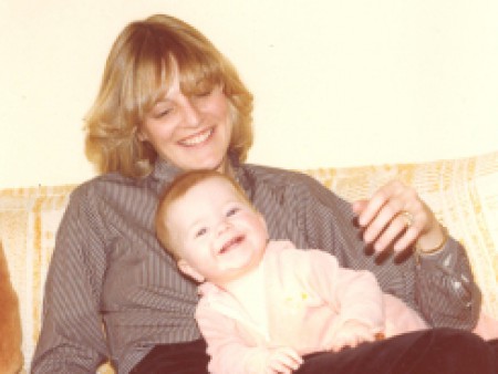 Rita Braver with her daughter