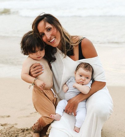 Yasmin Vossoughian with her two adorable kids. Know more about Yasmin marriage, wedding date and venue, spouse, children and other marital details here.