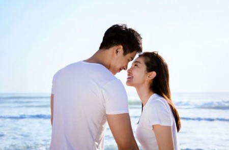 Actress Li BingBing with her boyfriend