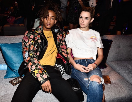 Jaden Smith and Sarah Synder