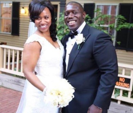 Conan Harris and Ayanna Pressley' wedding image; Know about their married life and children