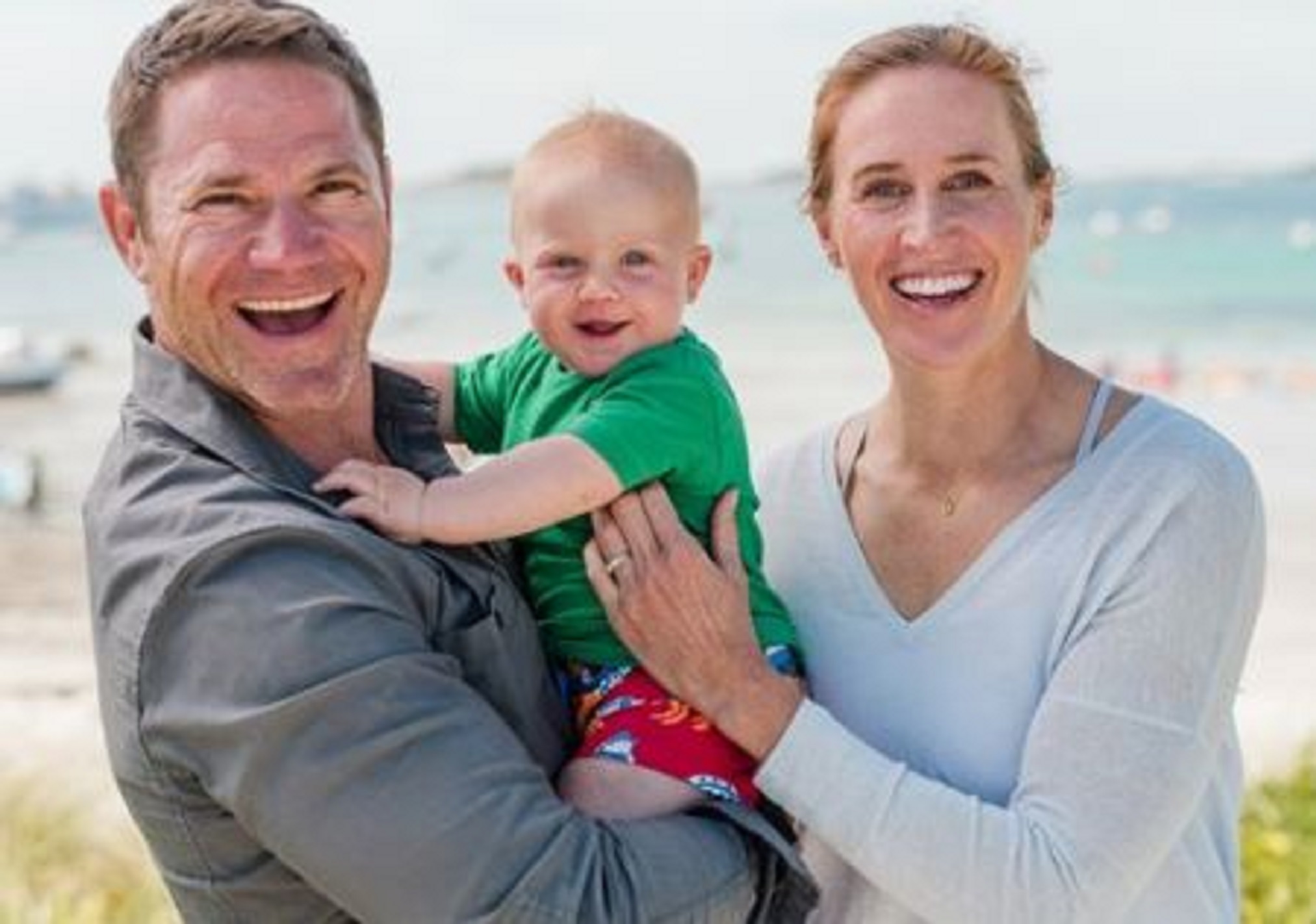 Image: Steve Backshall with his wife and Kids on holiday. Know more about Steve wedding, marital relationship, spouse, children, Affairs, and nuptial details