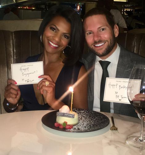  On 26 September 2018, Rhonda Walker  flaunt her engagement ring with fiance Jason on Jason's birthday