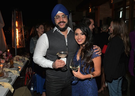 Payal and Nick first met at Super Bowl party in New York.