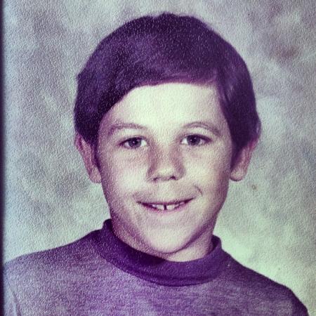 Childhood photo of Greg Gutfeld