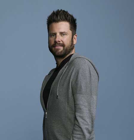 James Roday during photoshoot.