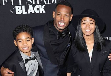 Actor, Comedian, and Film Producer Marlon Wayans and his longtime ...