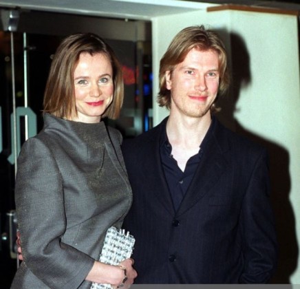 Jack Waters with his wife, Emily Watson.