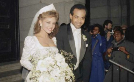 Vanessa Williams with her then husband, Ramon Hervey II