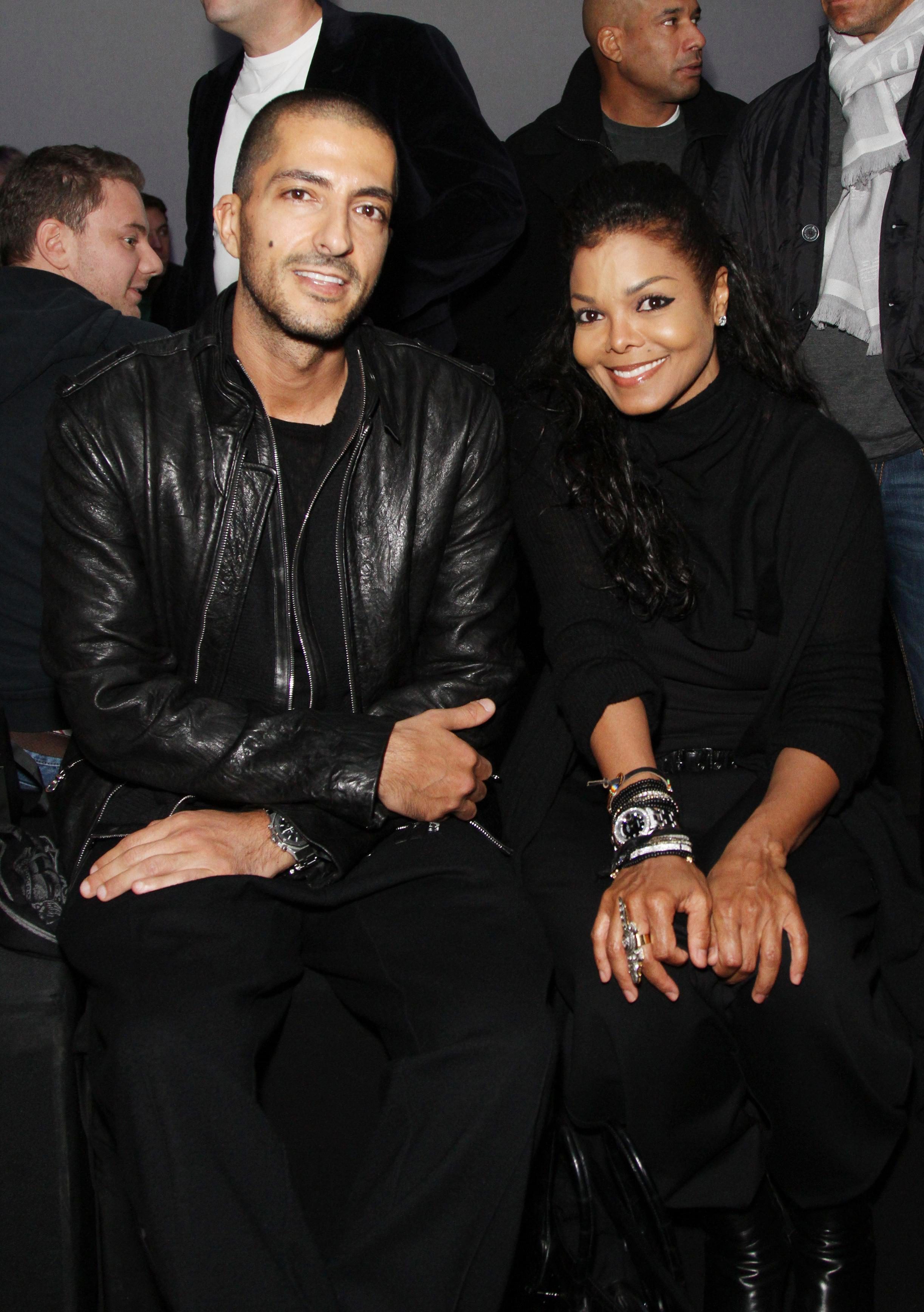 Eissa Al Mana's parents, Wissam Al Mana and Janet Jackson at an event together