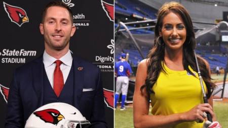 Holly Sonders and Kliff Kingsbury dated for two years and then split up