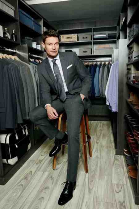 Ryan Seacrest runs his own fashion line, Ryan Seacrest Distinction