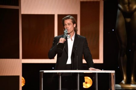 Brad Pitt won the SAG Award 2020 for the best male actor in a supporting role