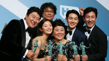 Parasite star cast made history in the 2020 SAG Awards